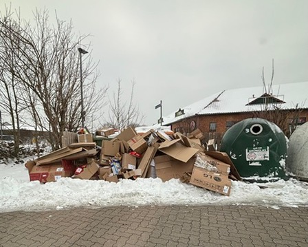 Sauberkeit im �ffentlichen Raum hei�t: